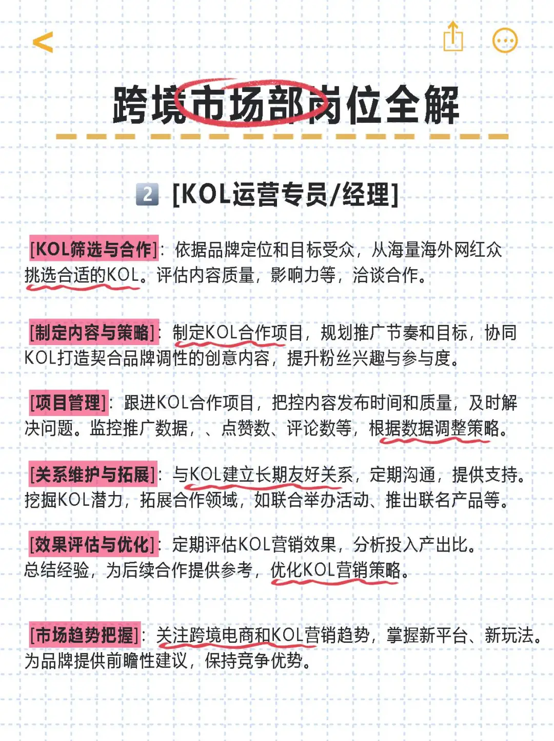 别花时间乱找啦！跨境电商全岗位大揭密！