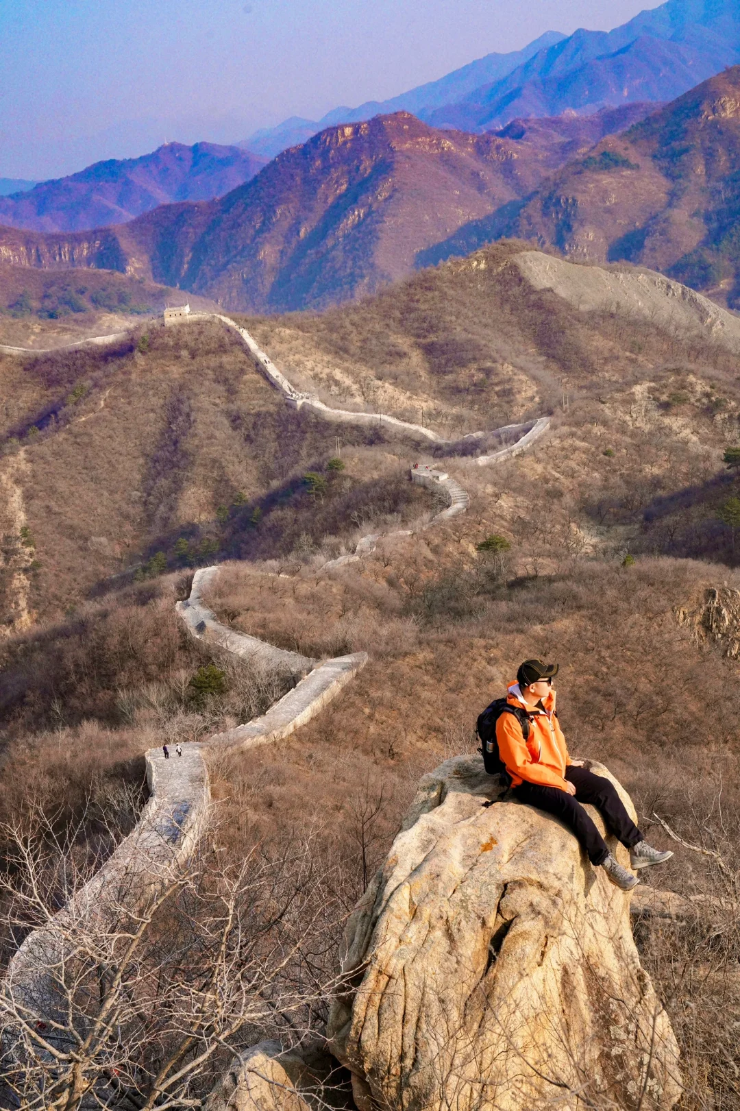 在北京🌸春天一定一定要去看一次花海长城🆓