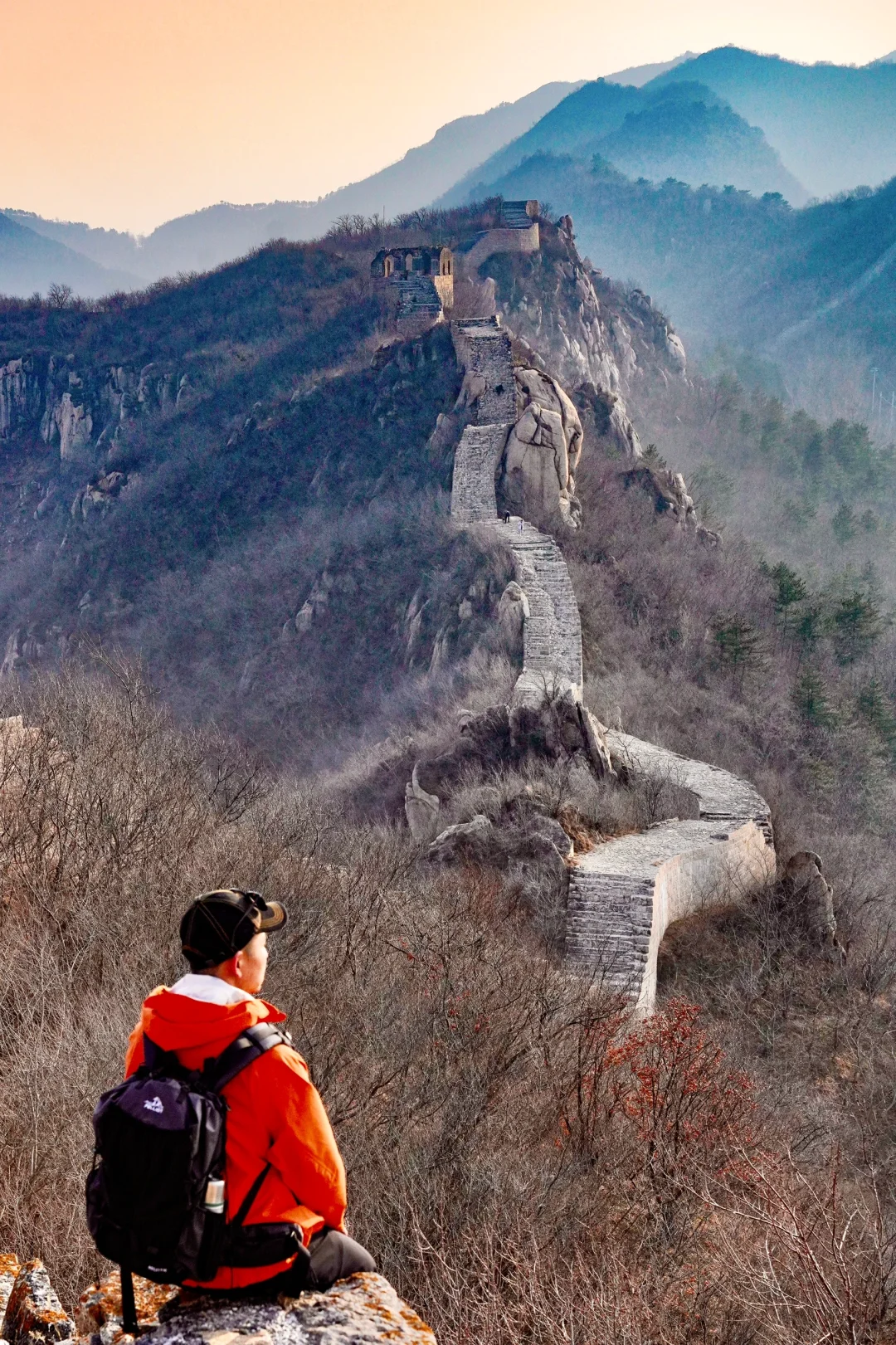 在北京🌸春天一定一定要去看一次花海长城🆓