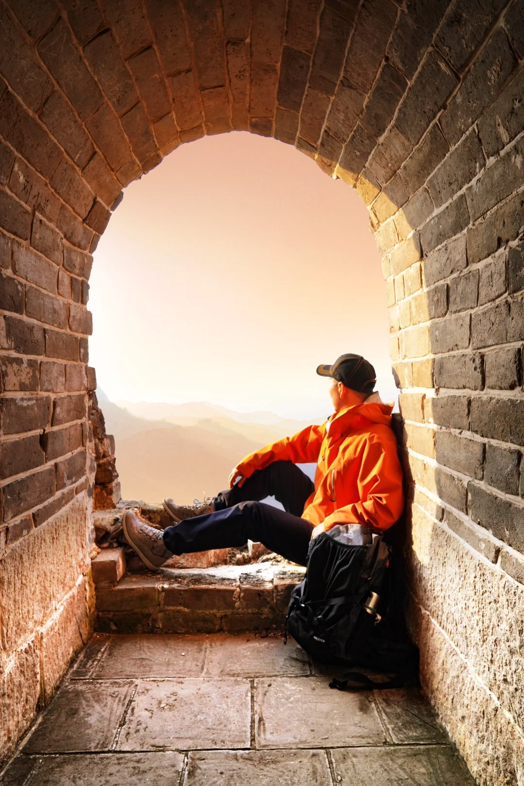 在北京🌸春天一定一定要去看一次花海长城🆓