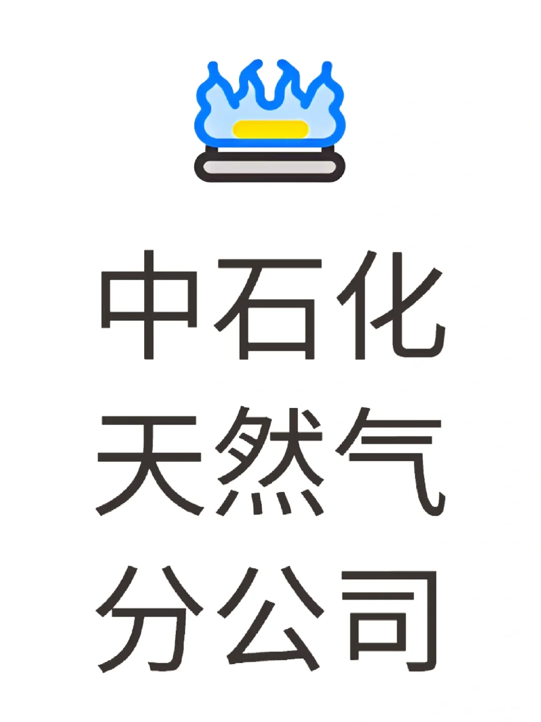 中石化！！！中石化天然气分公司！