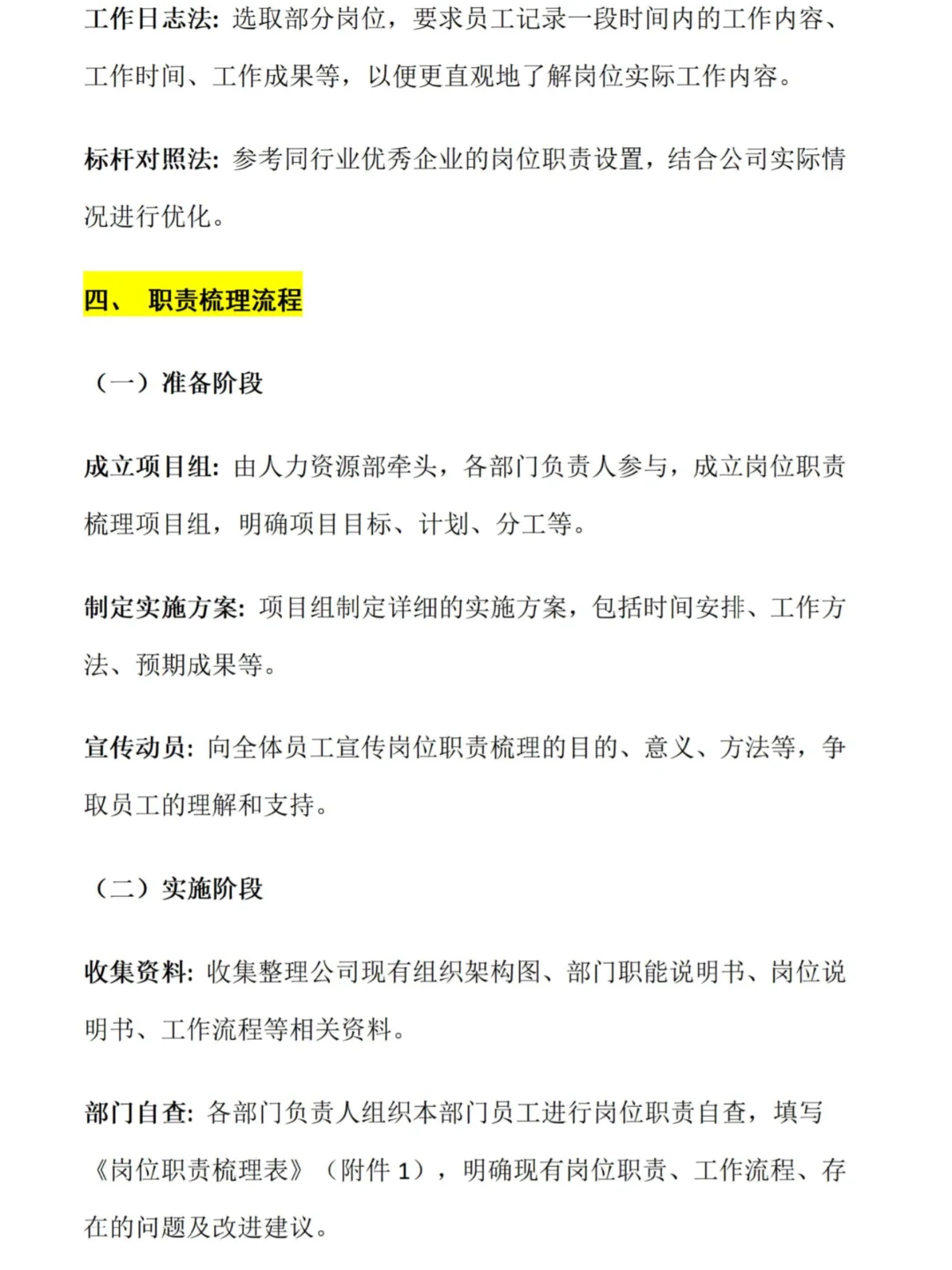 关于公司岗位职责梳理，建议收藏