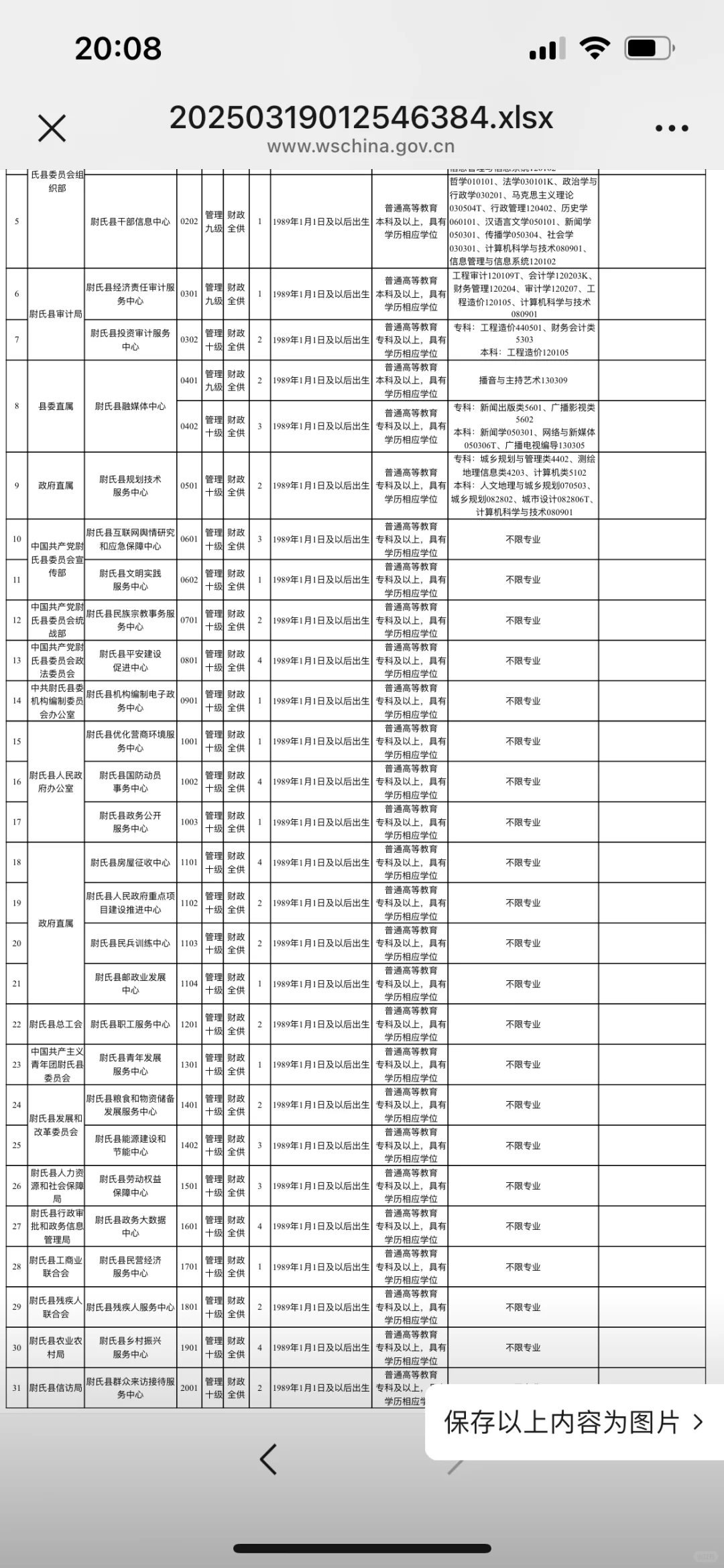事业编！！！开封尉氏！！！