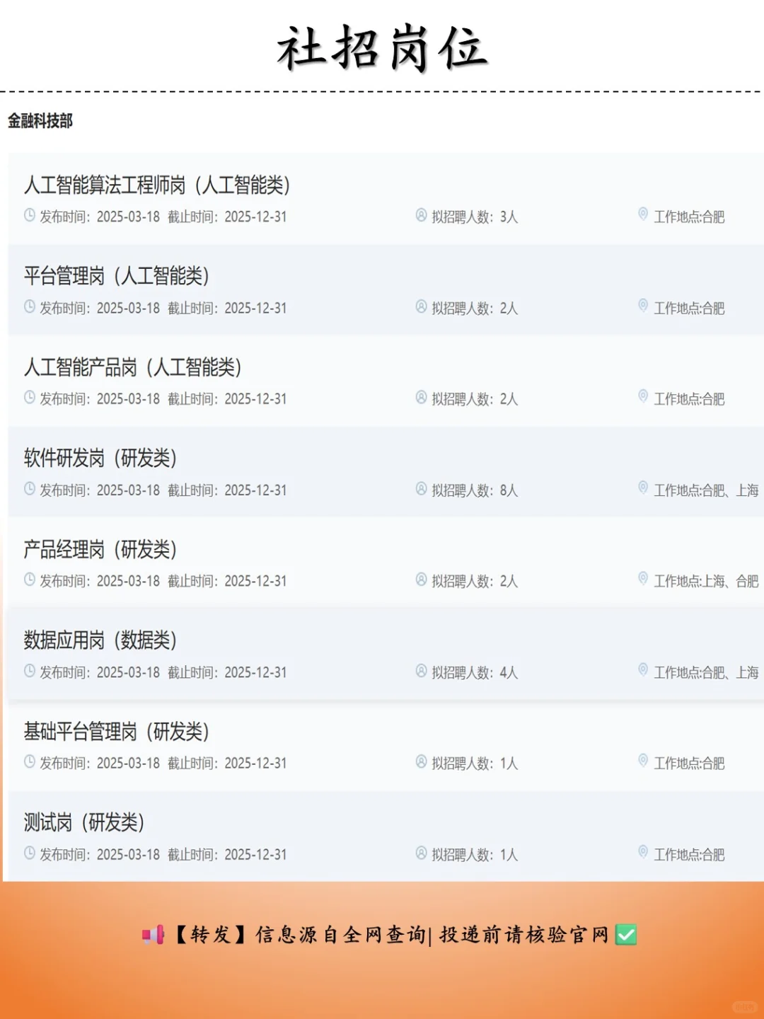 社招 | 国元证券（85人）