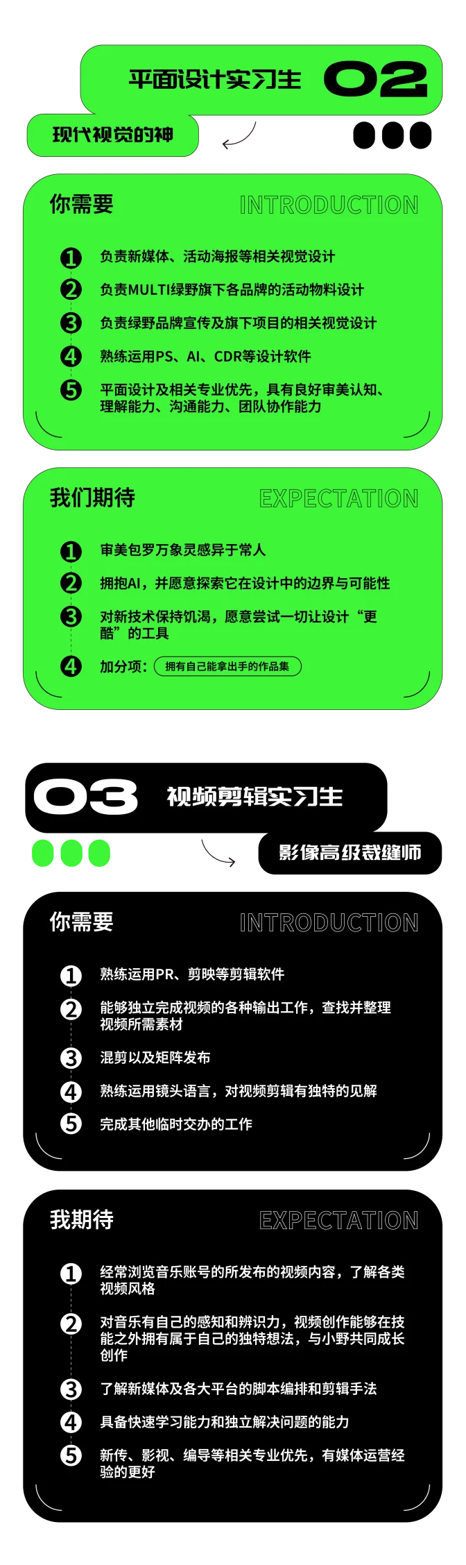 音乐公司/工作室在招人啦！