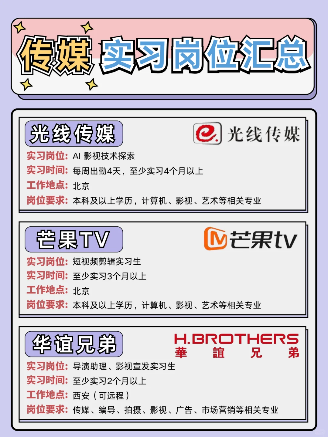 传媒专业实习只能每天赶稿件？快看这篇！