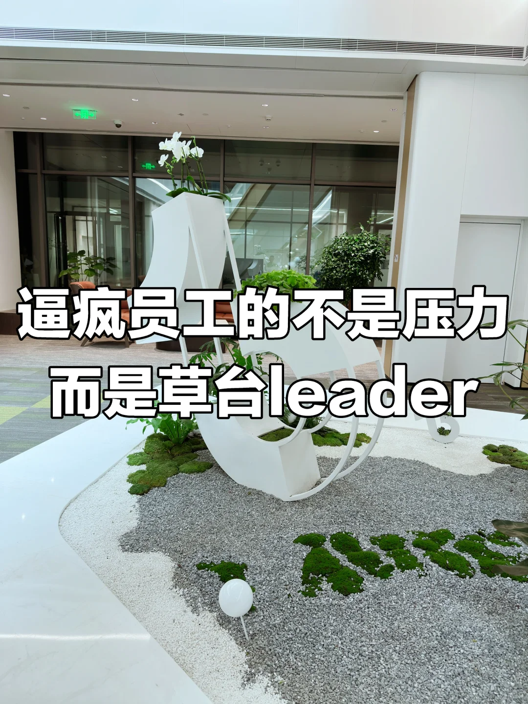 逼疯员工的不是工作压力，而是草台leader