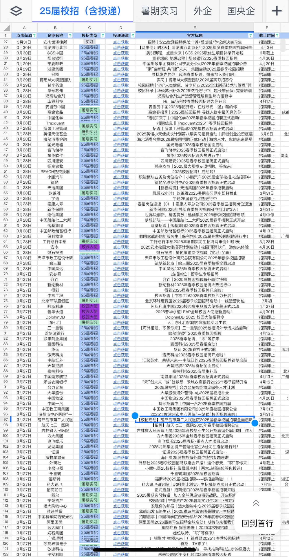 4.1 先把免笔试的先投完吧