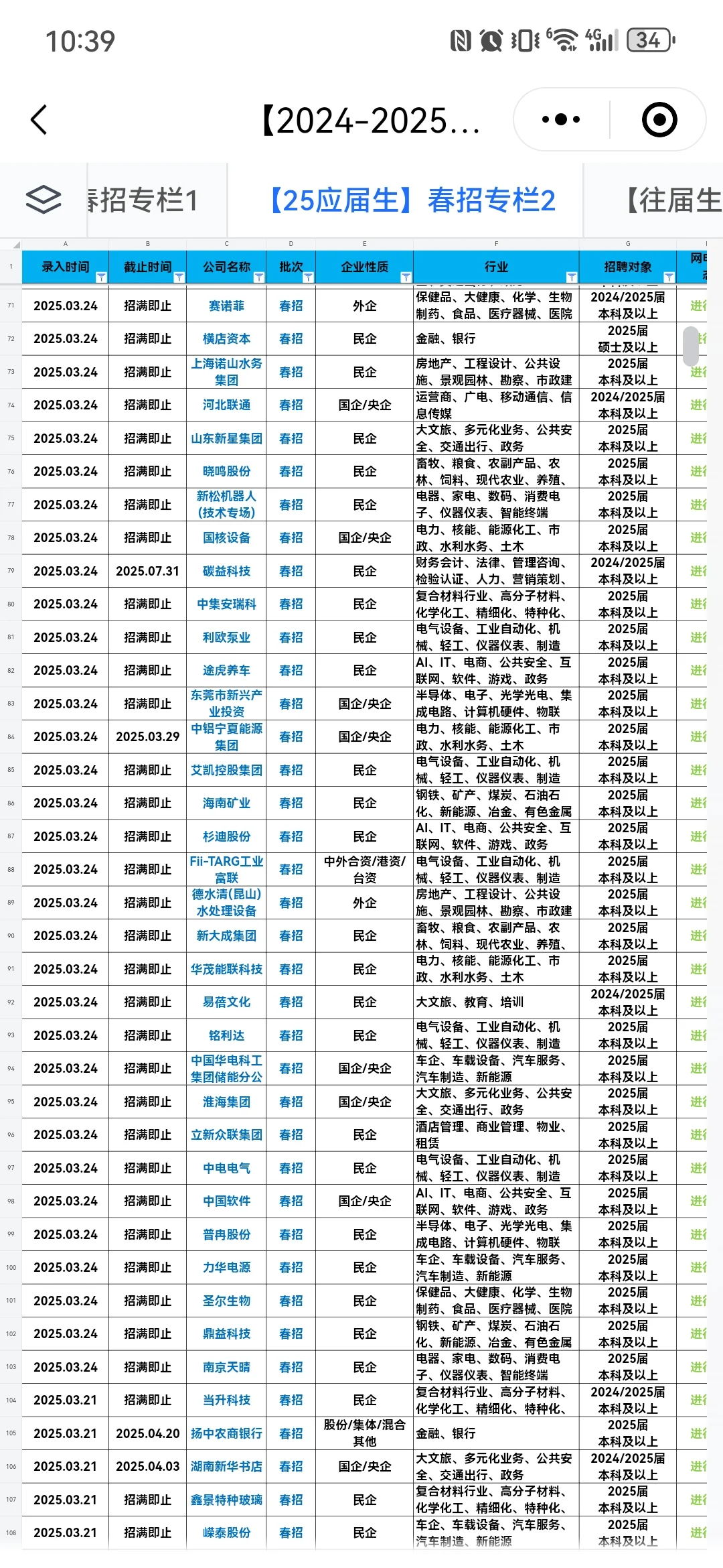 春招捡漏之--小而美企业
