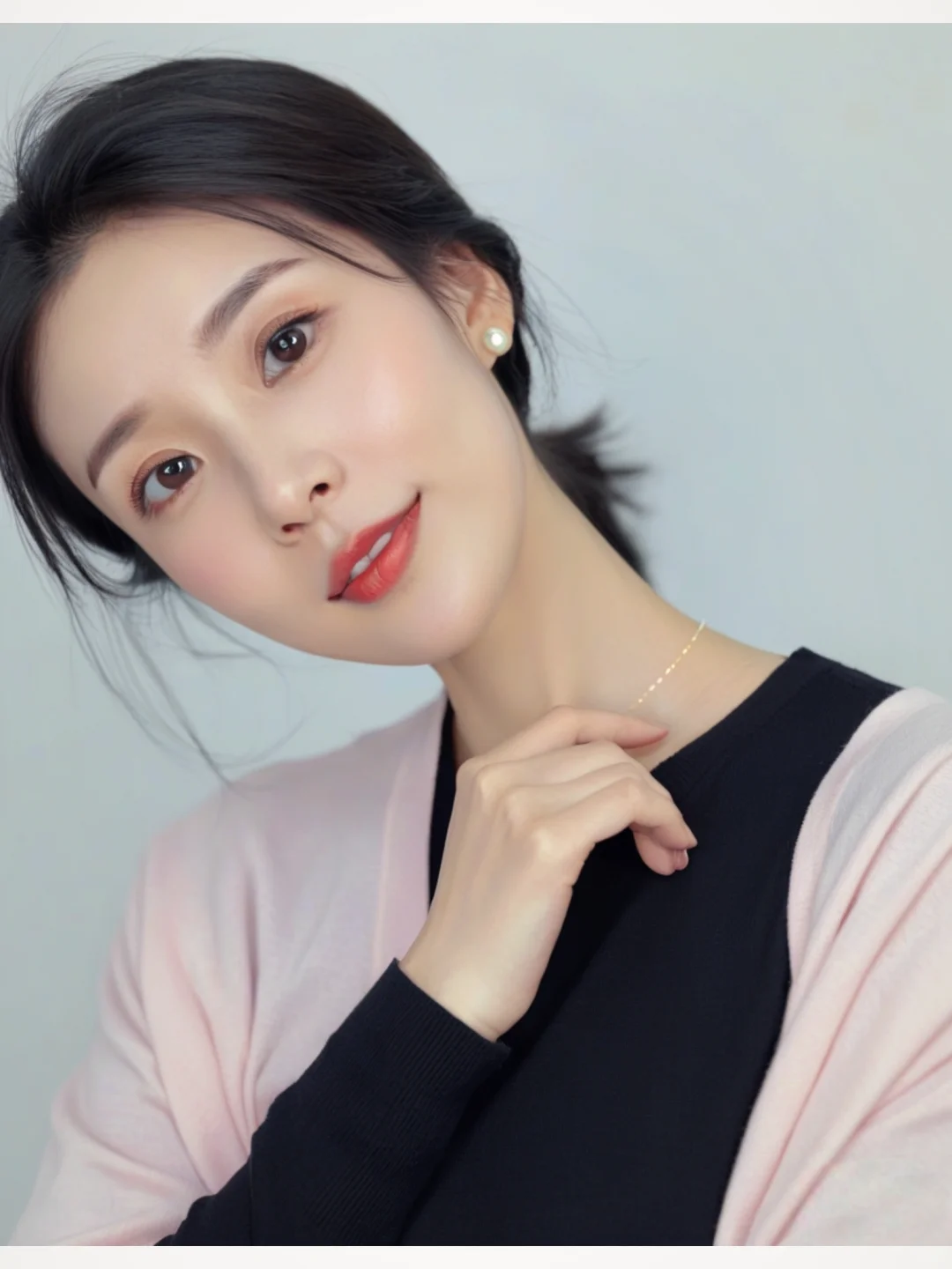 83年的阿姨，皮肤也会发光