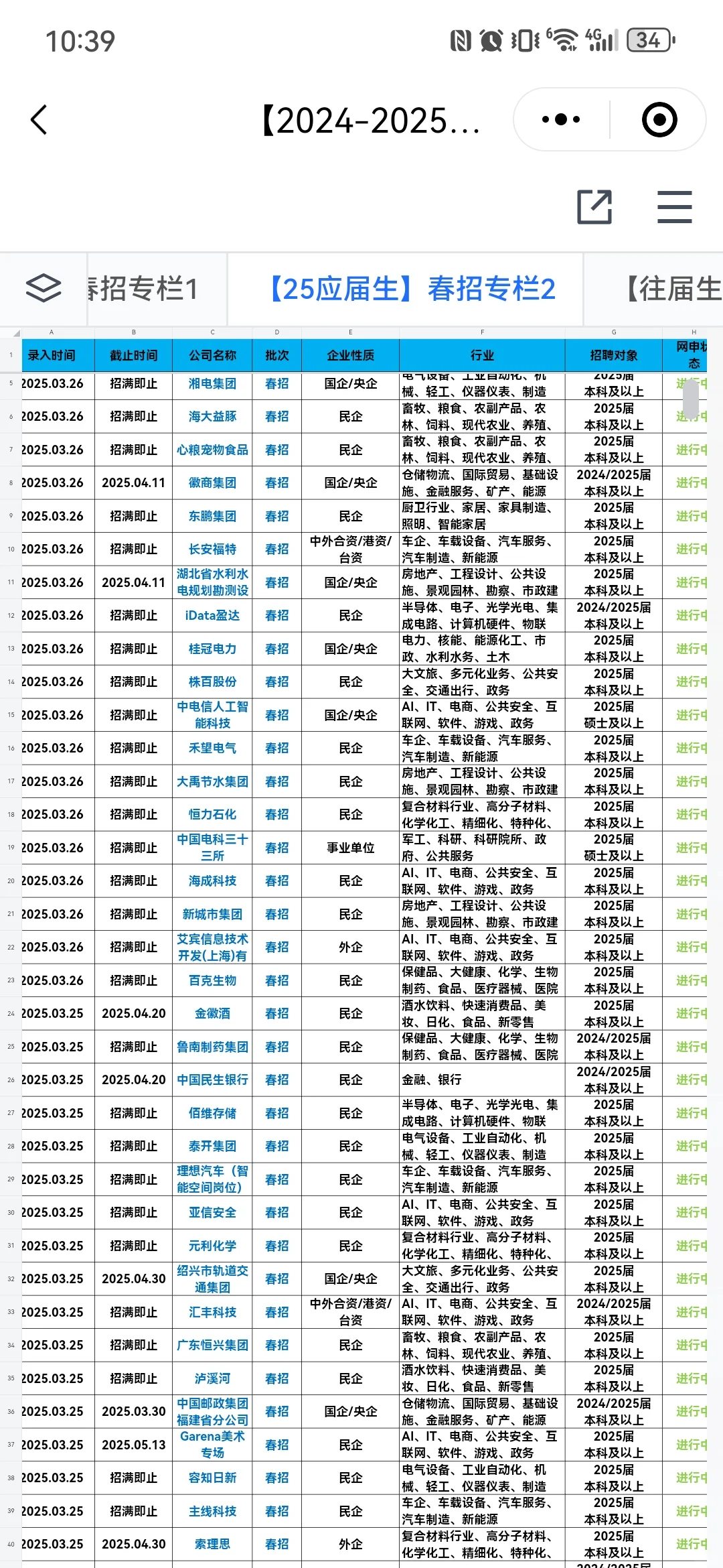 春招捡漏之--小而美企业