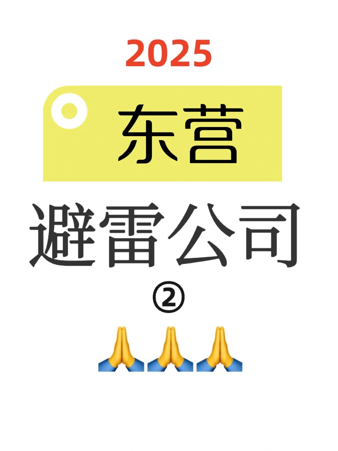 一人避雷一家东营公司