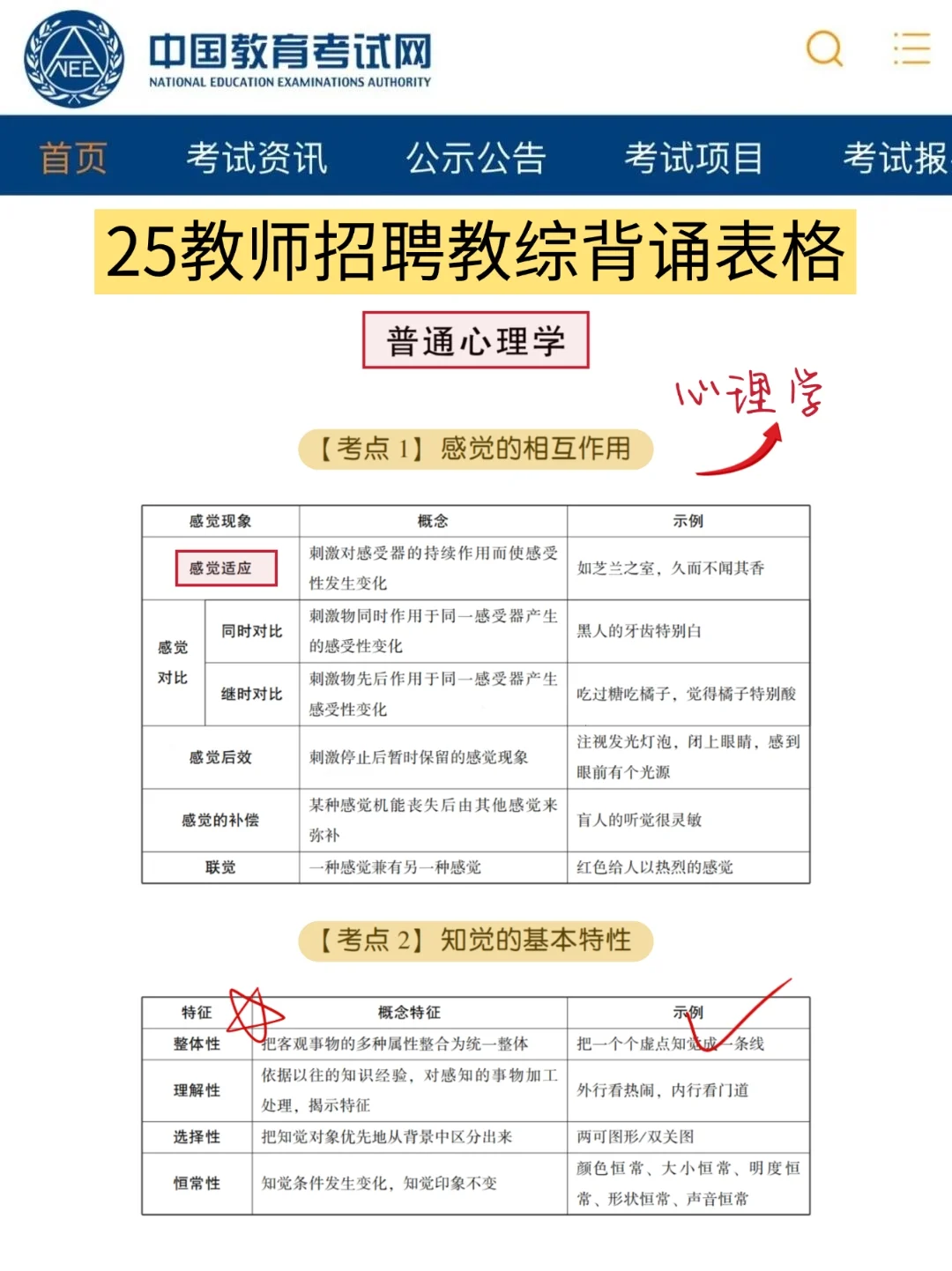 教师招聘三次备考经验，没有方向直接抄我的