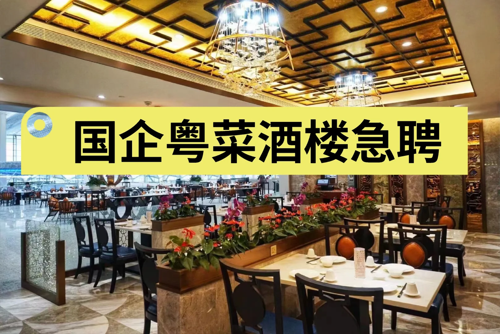 上市国企酒楼急聘服务员等岗位