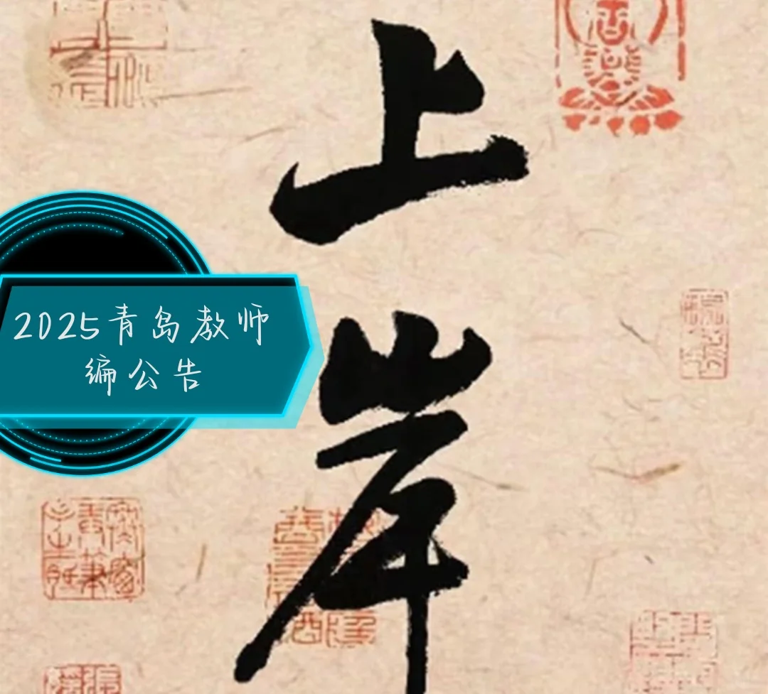 青岛教师编出公告啦