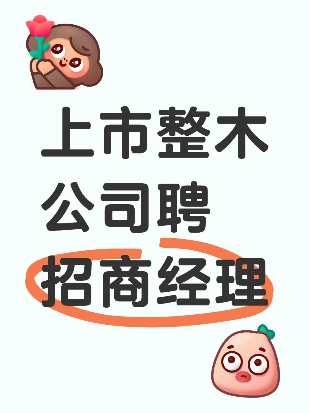 上市整木公司聘招商经理