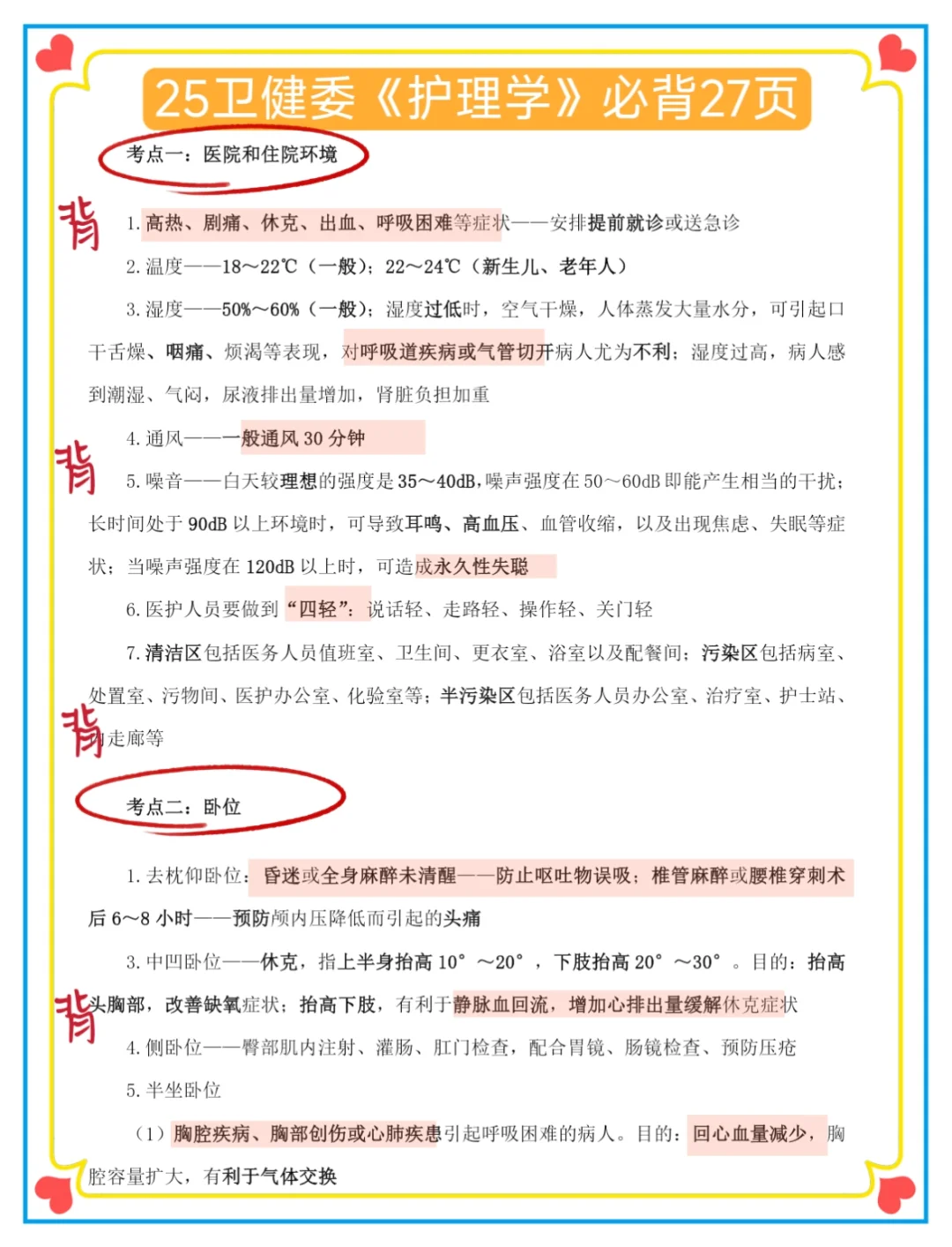 25邵阳市卫健委，10天背完，保底90➕