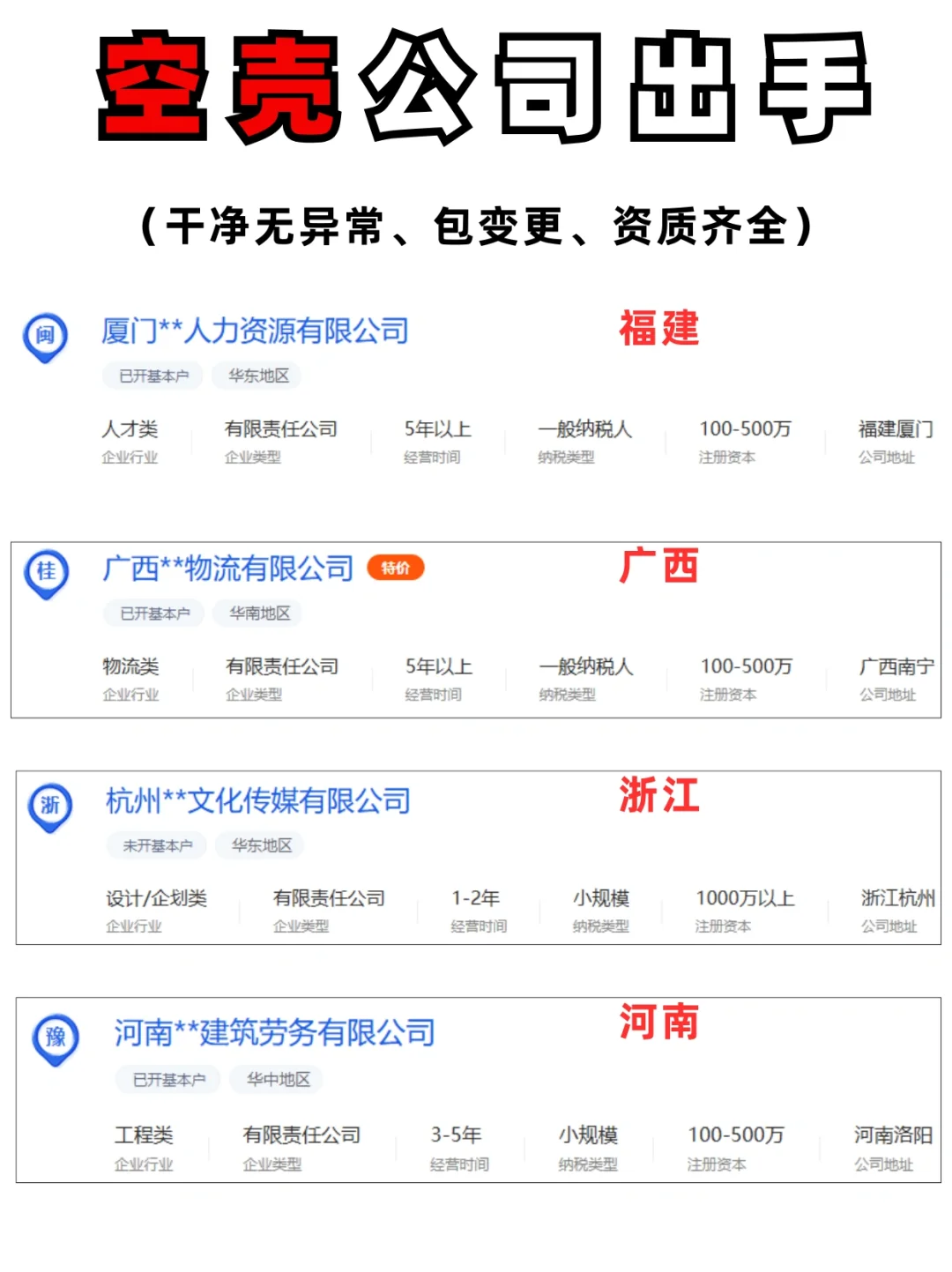 空壳公司转让｜买一家空壳公司需要多少钱？