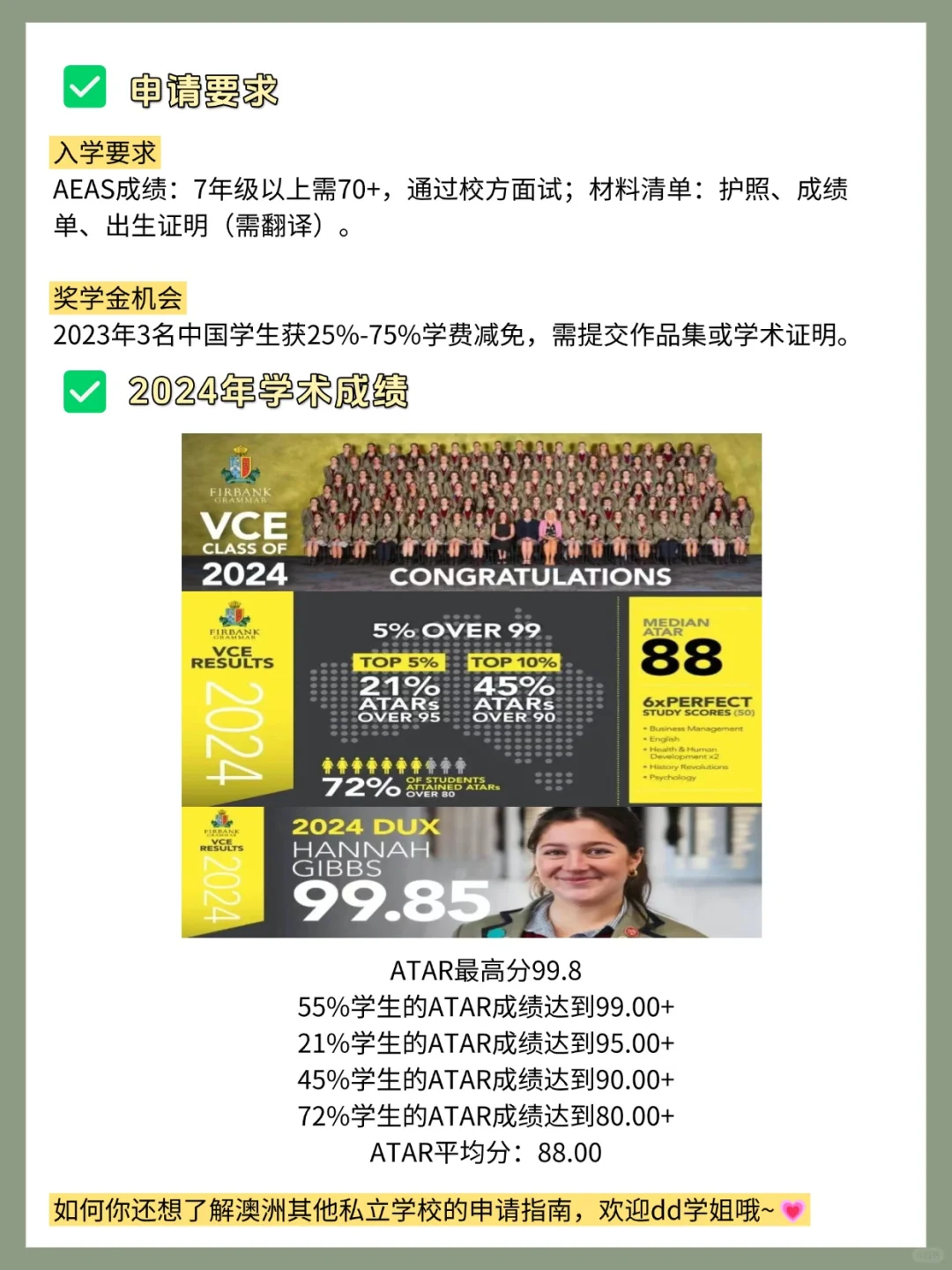 环境好&风气正：Firbank Grammar School