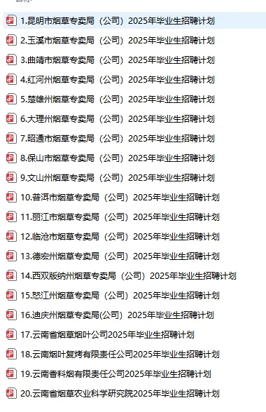 2025年云南省烟草专卖局招聘433+19人