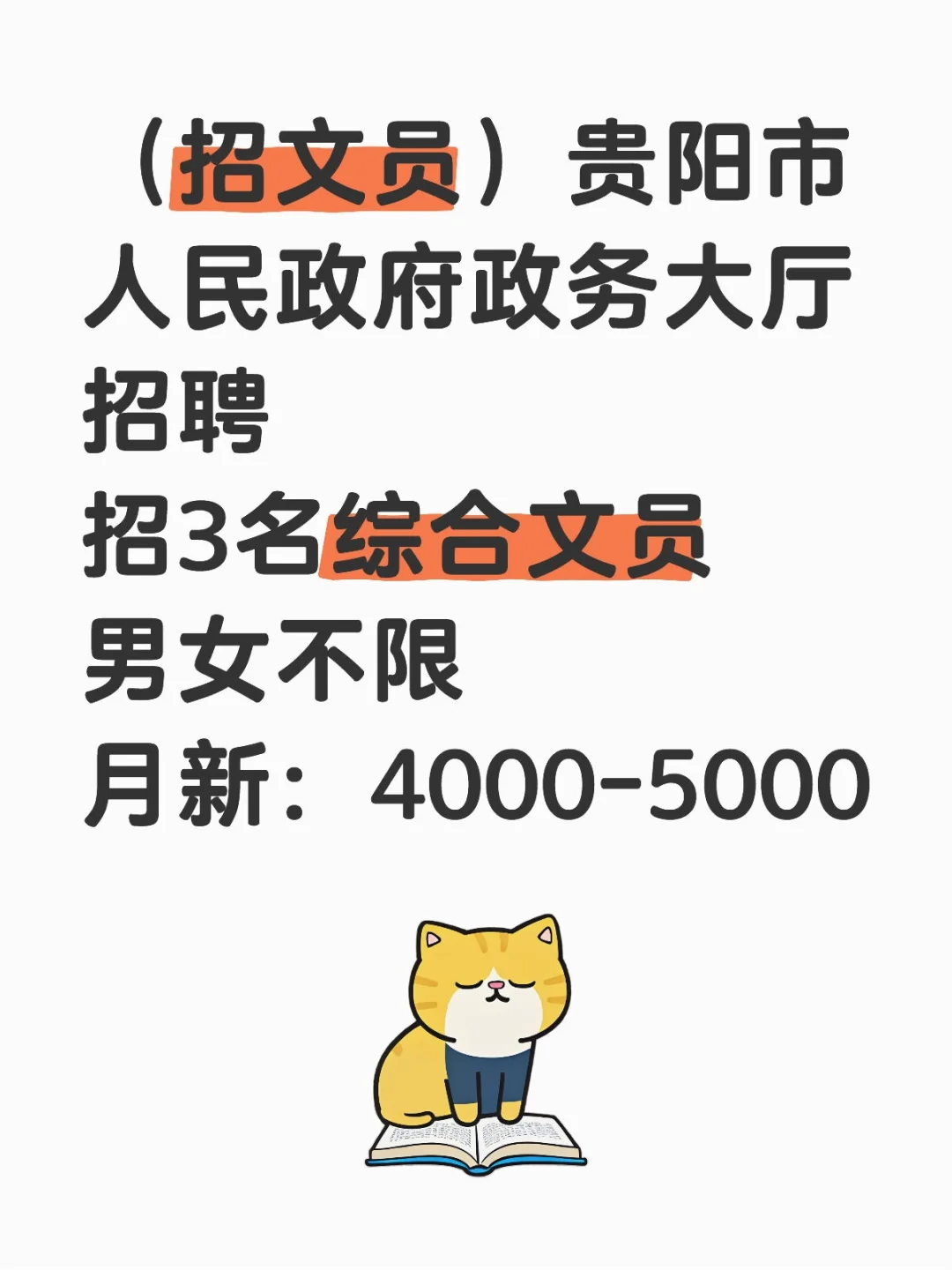 男女不限，人民政府大厅招文员