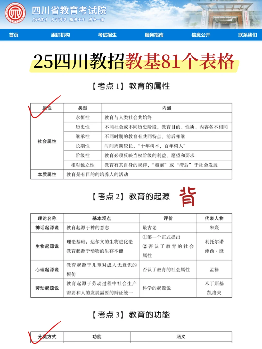 提醒一下，周六参加四川教师招聘的人！