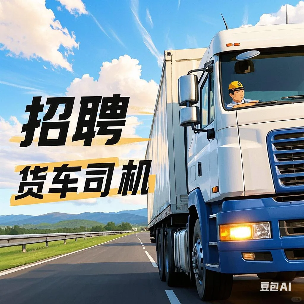 诚聘货车司机