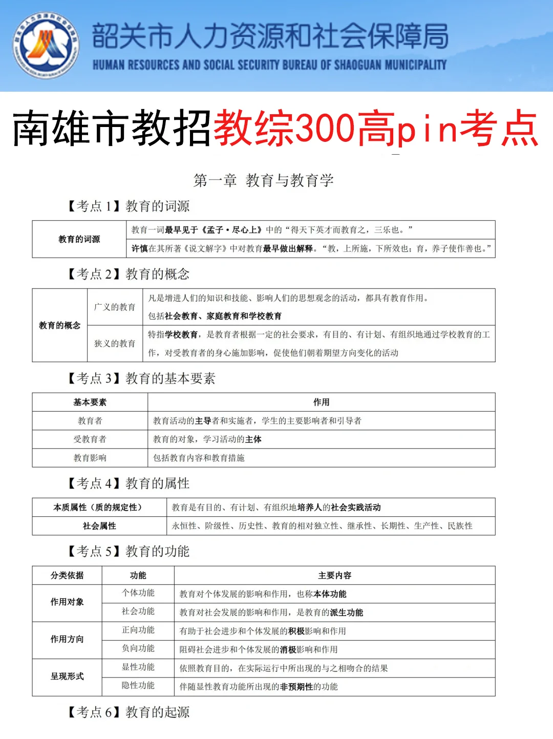 25韶光南雄市教招真的很水，7天就能搞掂85芬