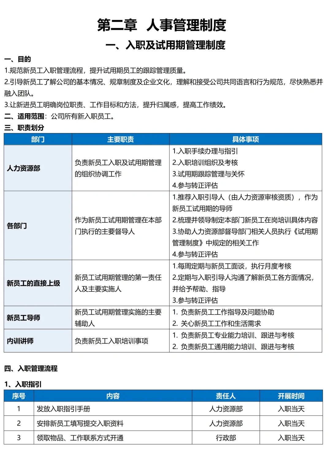 这是我见过最高效的员工手册💯全程无废话