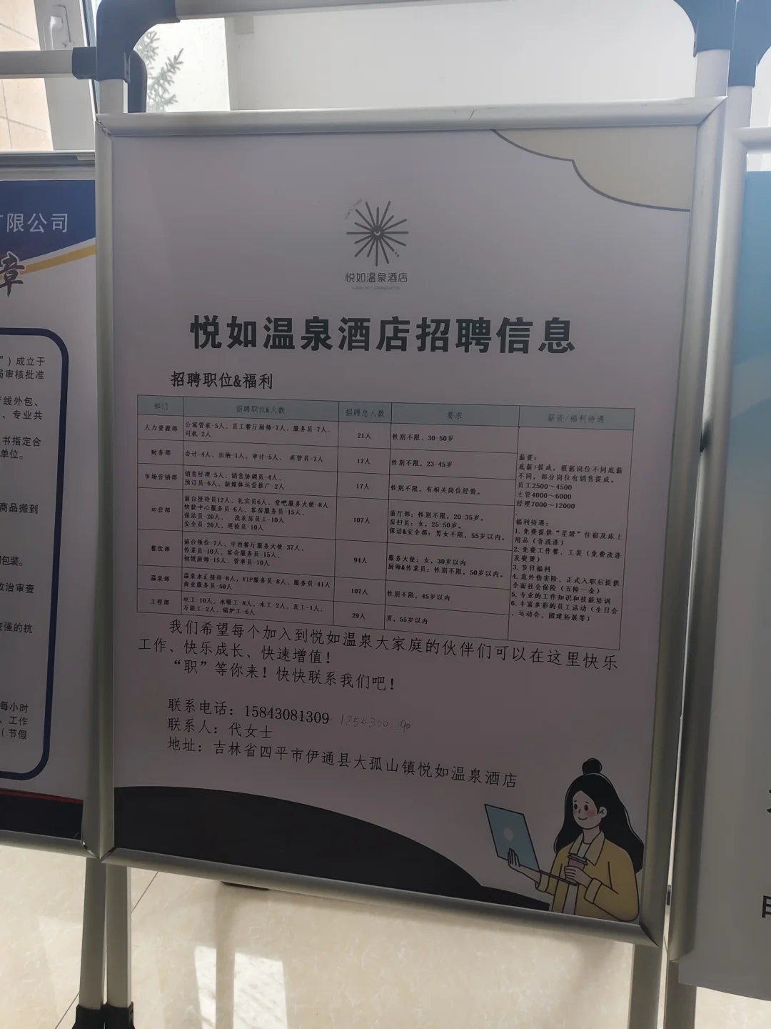 伊通库仑大路县直机关第二集中办公区人力部