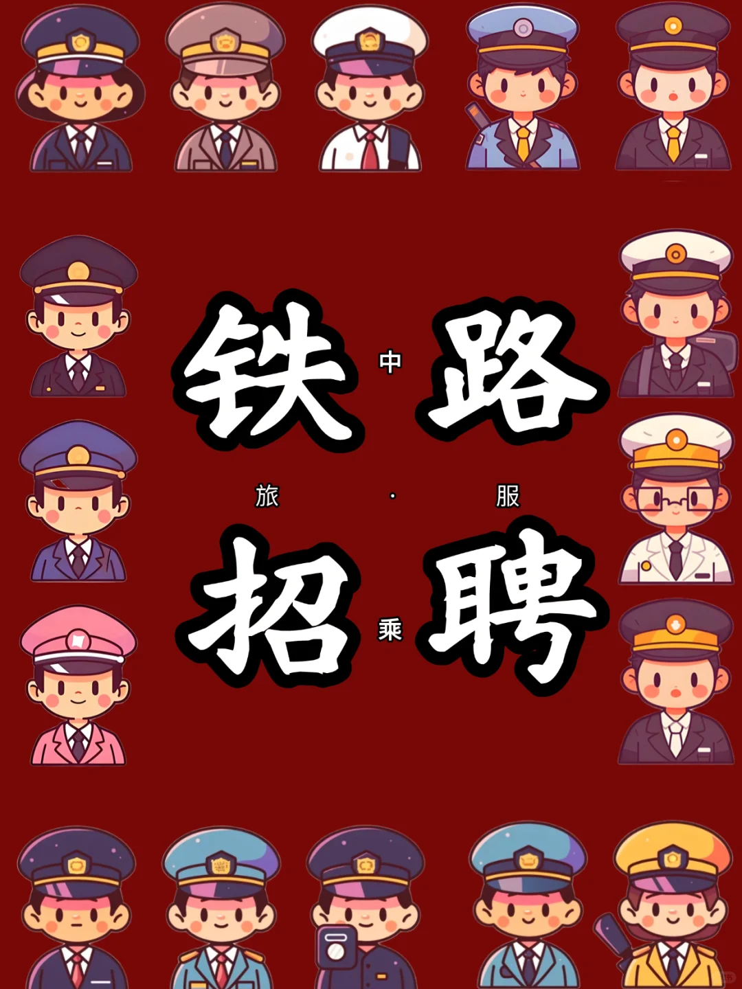 2⃣️0⃣️25全国铁路🌈最新招聘要求🌈