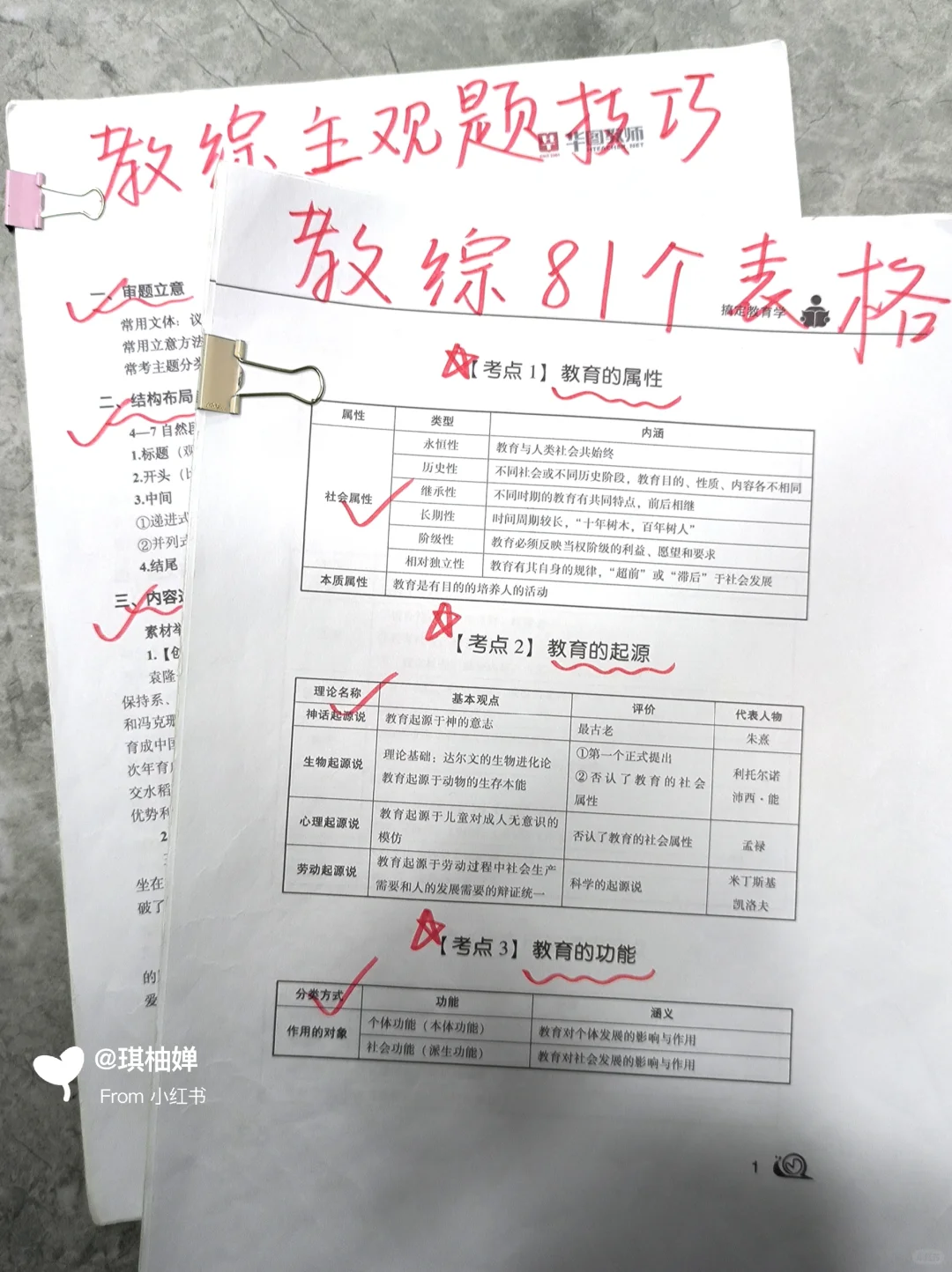 3月开始备考25教招，抓住重点直接开背🔥