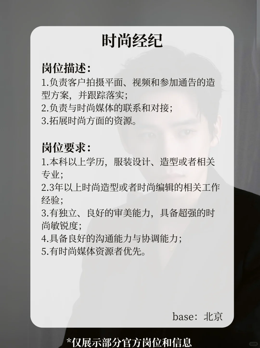 王安宇公司招人啦❗破碎王子谁不爱😍