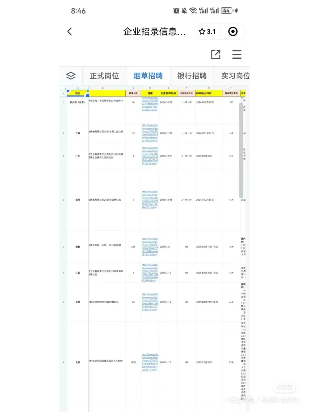 东莞各镇烟草招文员，福利满满
