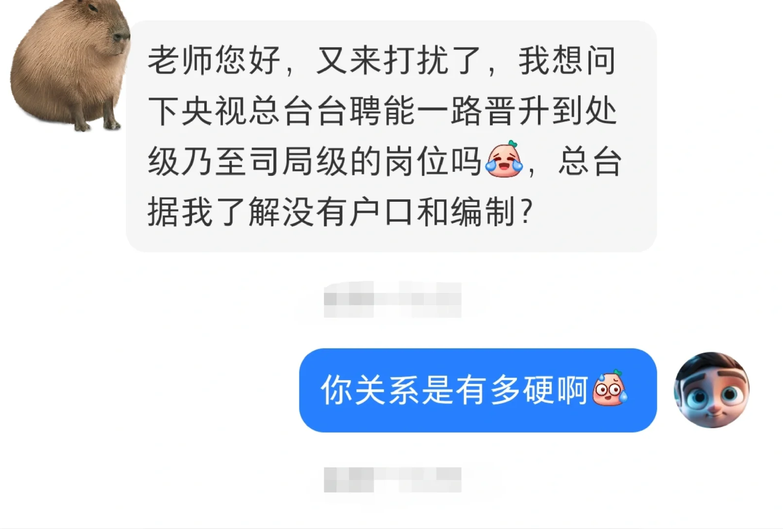 问央视总台台聘能一路晋升到司局级吗？