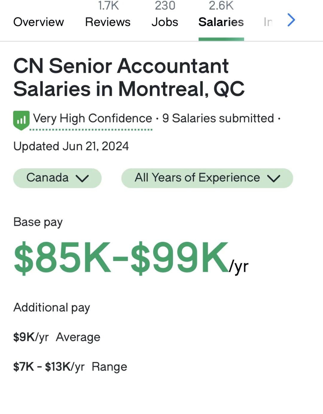 北美财务会计招聘公告解析之🇨🇦铁路局CN