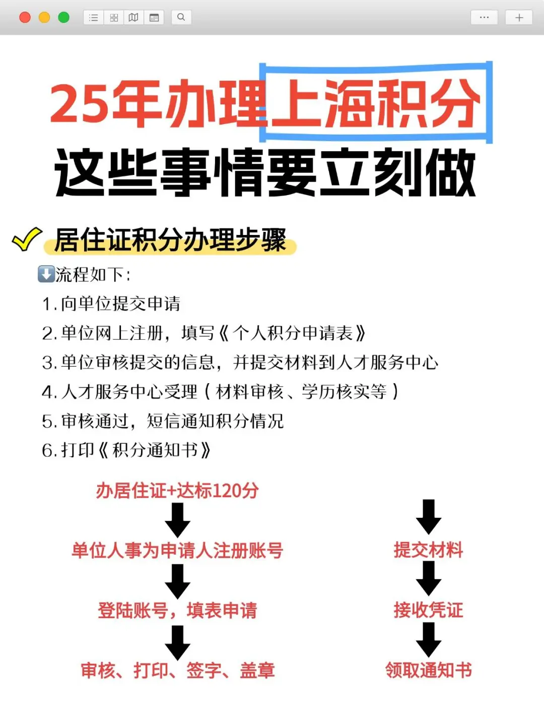 上海积分落户全攻略，建议收藏