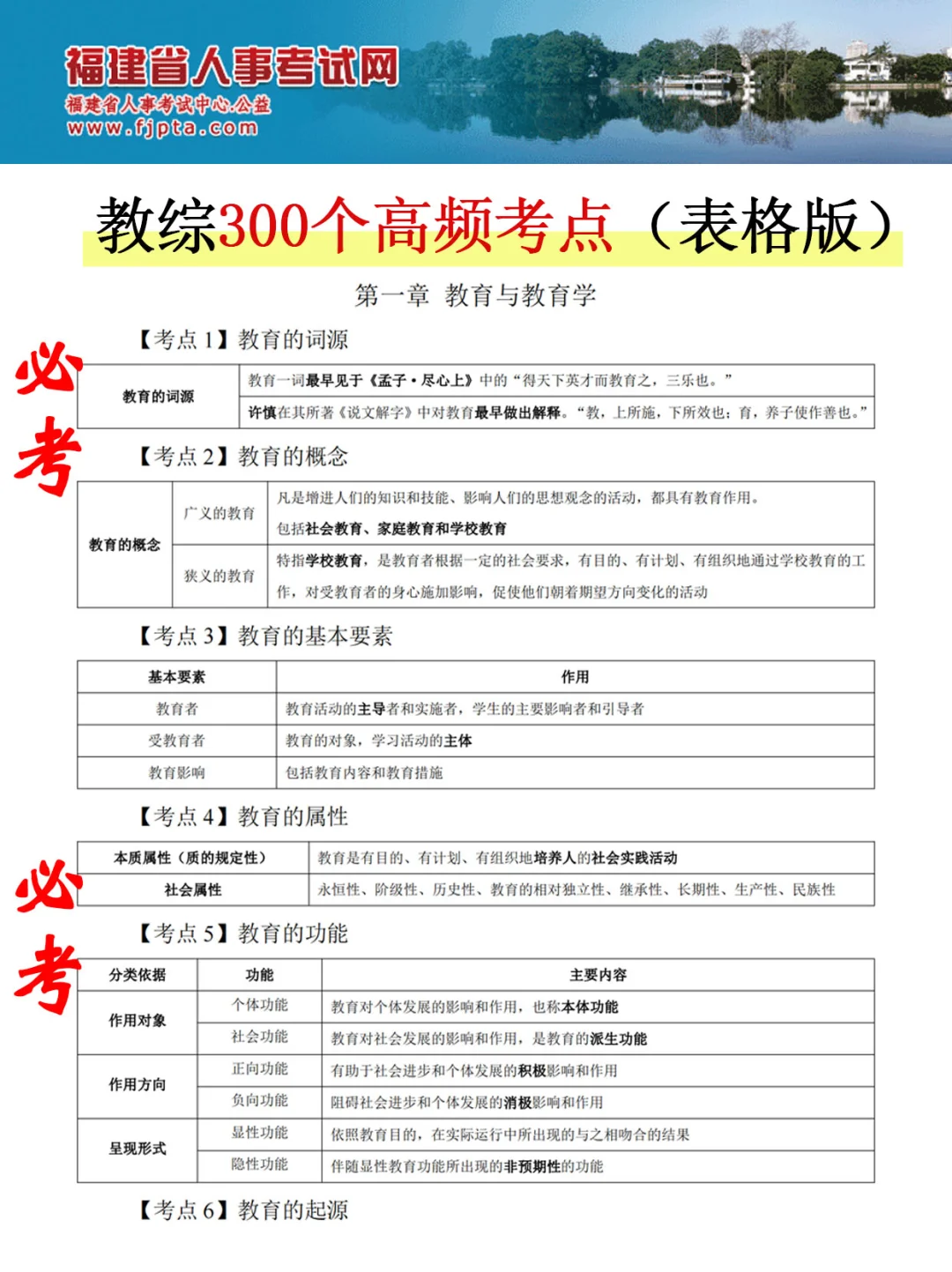 别裸考，4.19福建教师编，就这8套卷，熬夜背