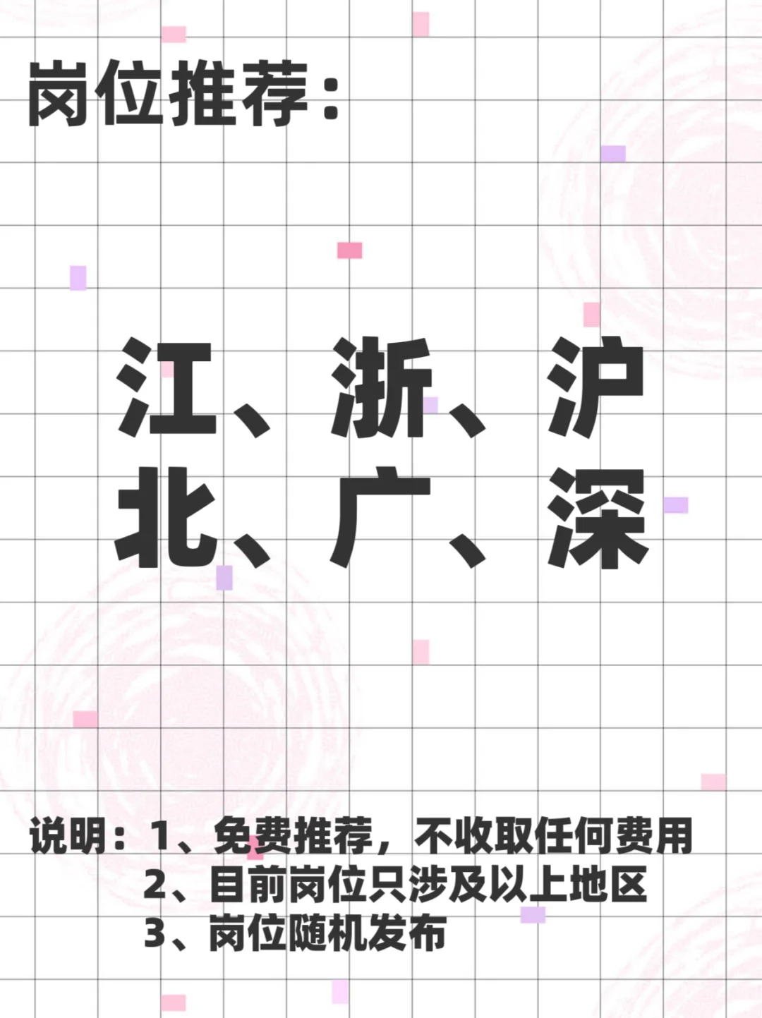 岗位推荐，有需要的请进