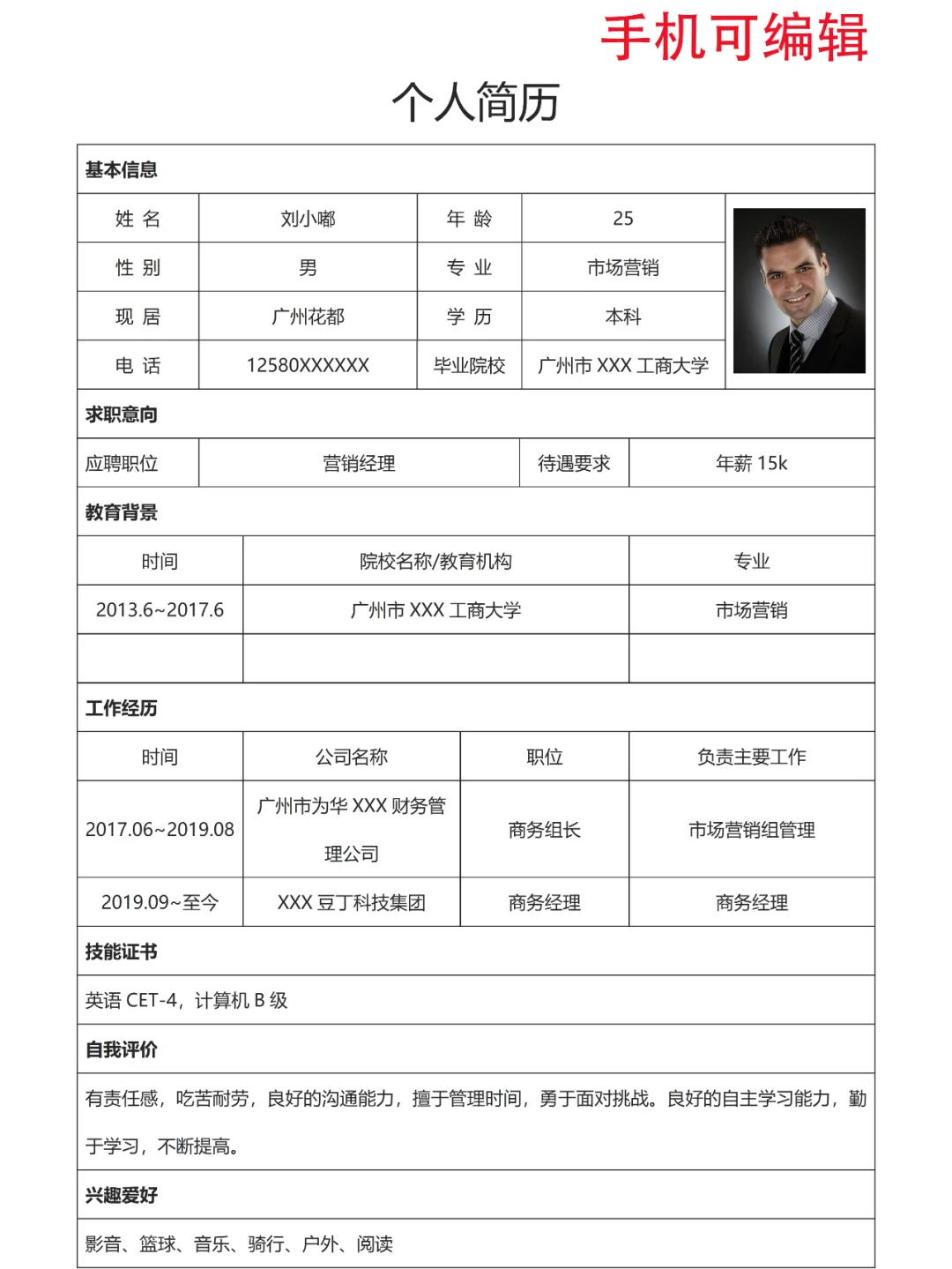 HR其实喜欢一目了然的简历，直呼内行！🔥
