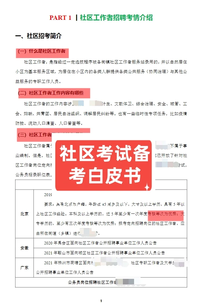 河北衡水冀州区招聘社区工作者72名