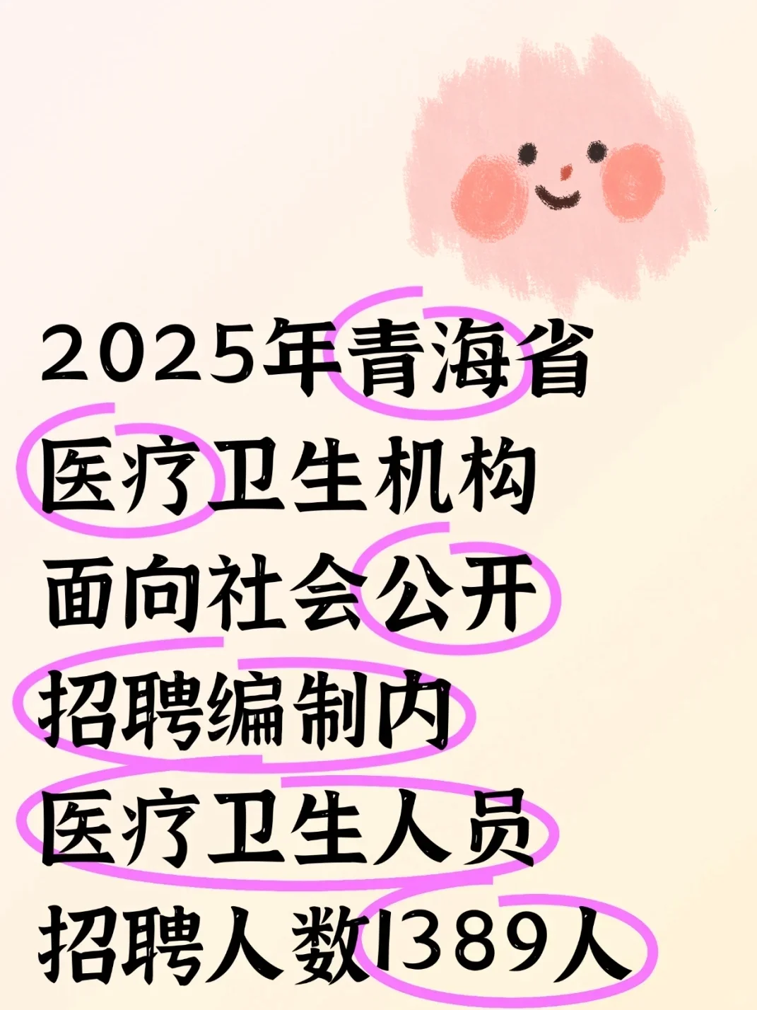 给大家普及下青海卫健委招聘需要达到的强度