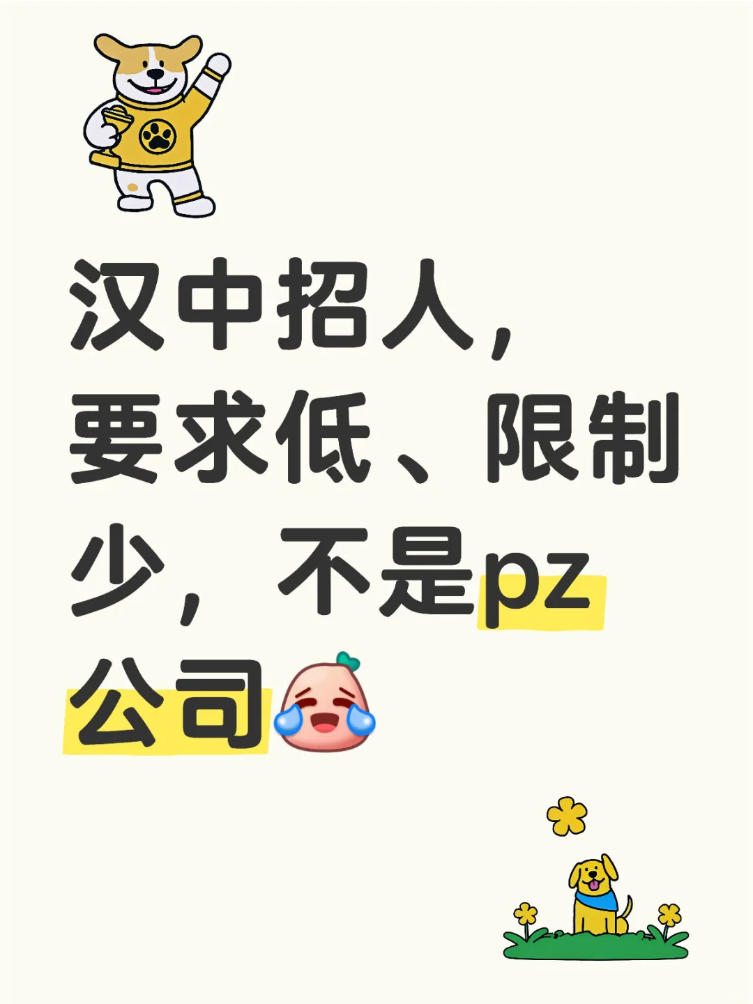 35➕、汉中找工作的看过来！