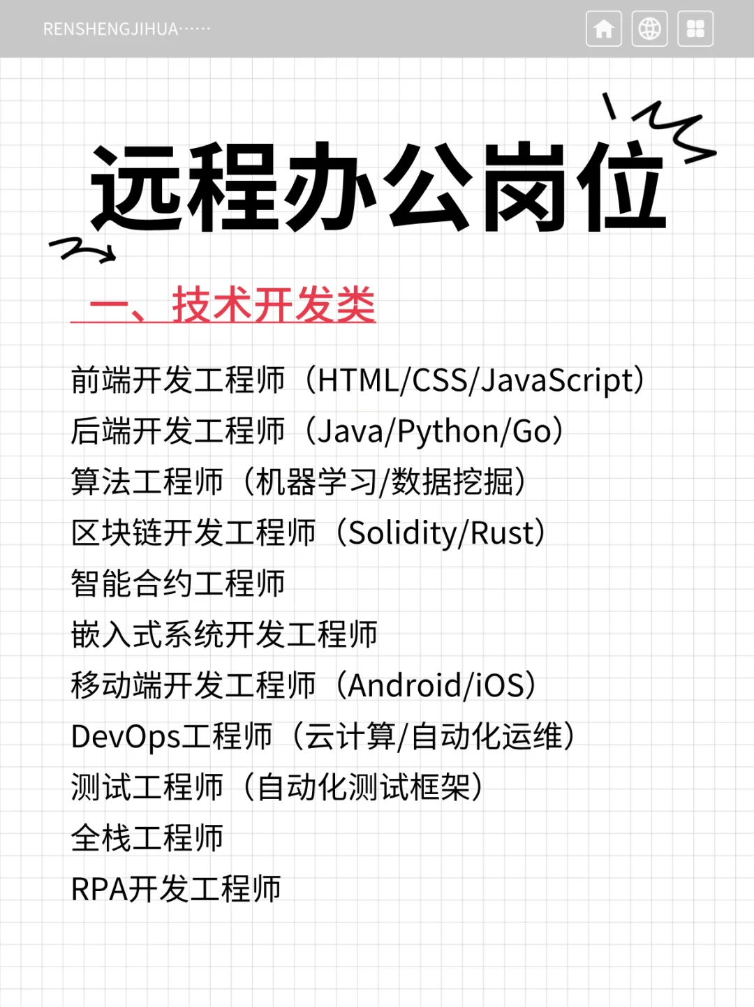 找远程工作，不要只知道居家客服了😅