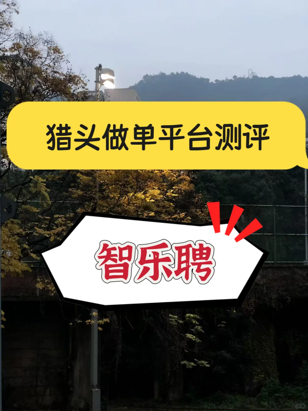 测评网红猎头做单平台：智乐聘