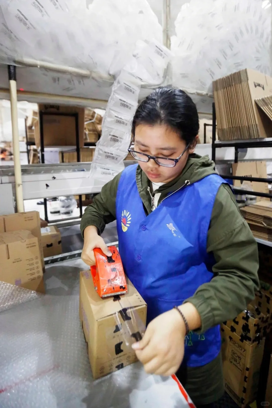 招聘:打包工（早8点半，到下午5点半）