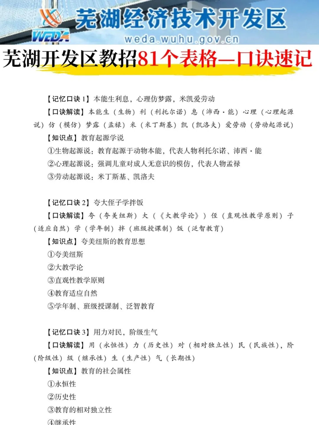 6.2芜湖经济技术开发区踵点就这几页，熬夜背