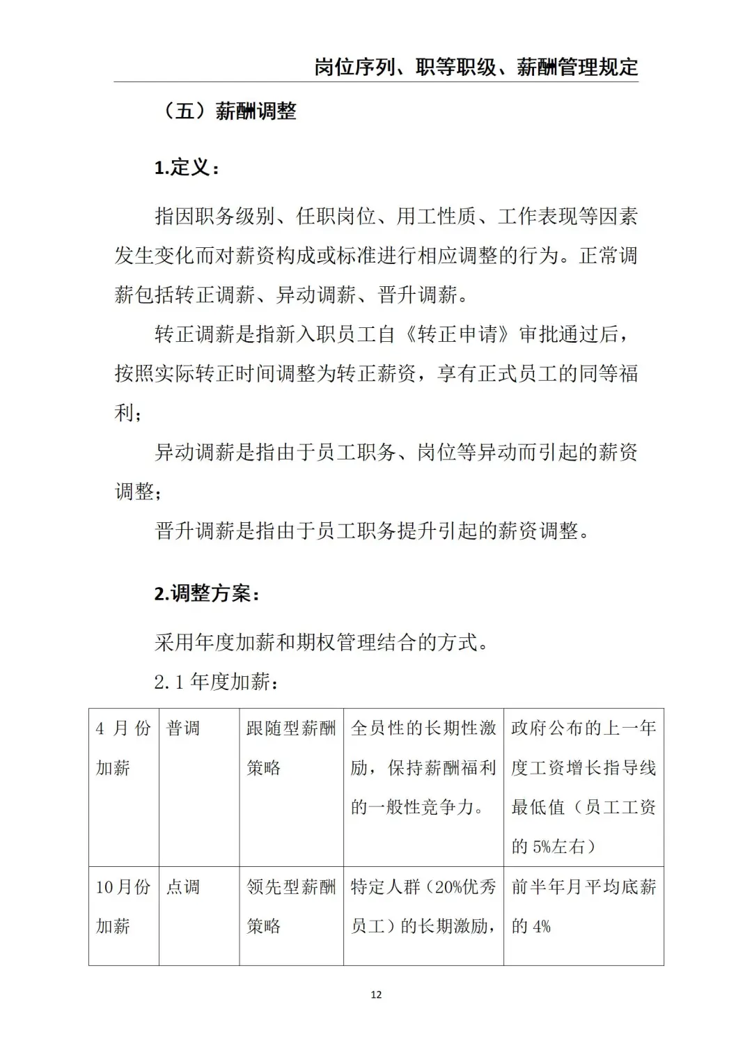 《岗位序列、职等职级、 薪酬管理》