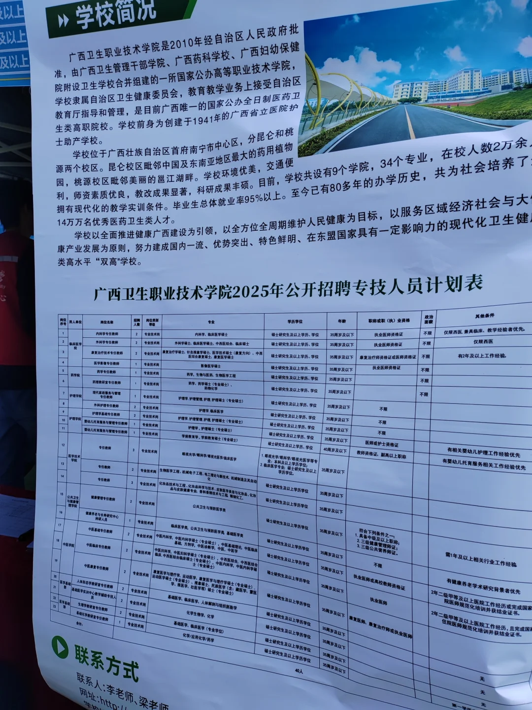 南方医科大学双选会岗位表合集二