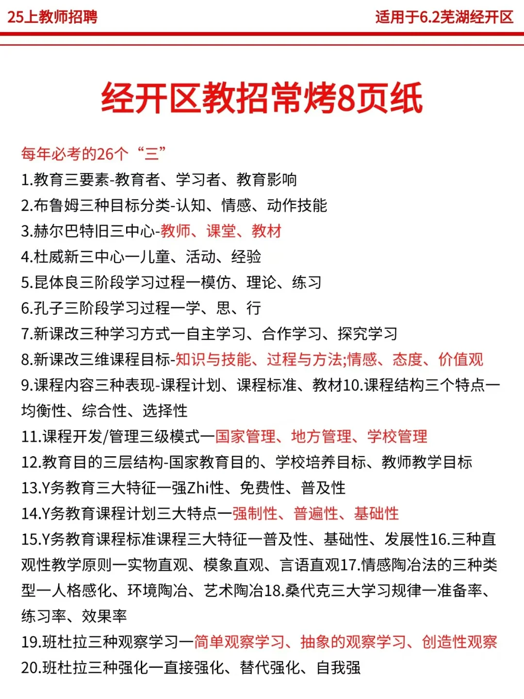 25芜湖经开区教招一次上岸需要达到的强度❗